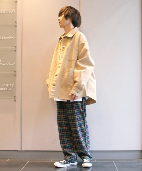 no-co.　カバーオール NO NEED（ノーニード） カバーオール ビックシルエットバックロゴ