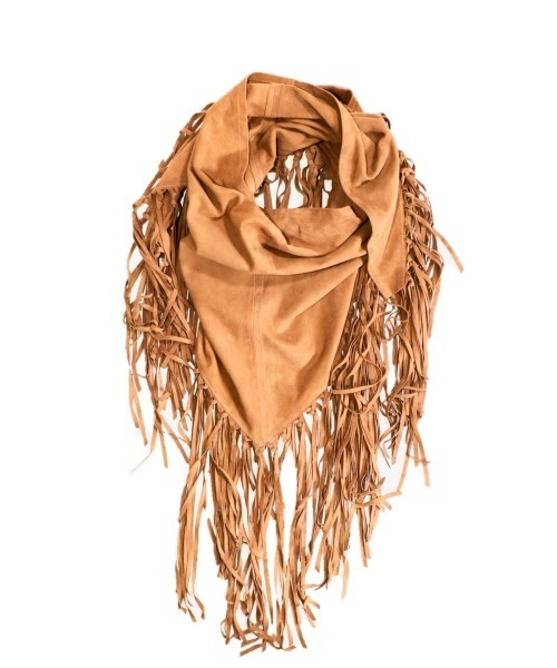 スカーフ バンダナ 【THRIFTY LOOK/スリフティールック】 WESTERN SHAWL GOATSKIN THRIFTY LOOK/スリフティールック WESTERN SHAWL
