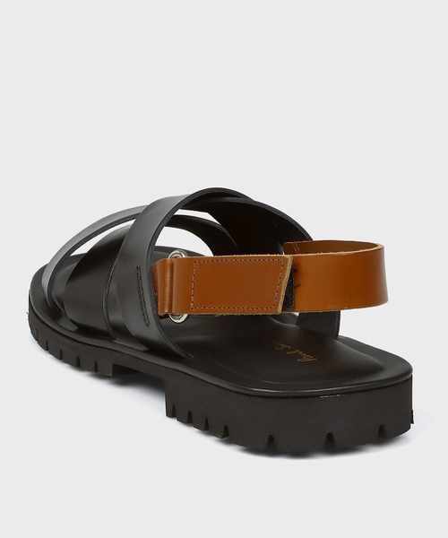 Paul Smith サンダル レザー クロスストラップ / 130816 BATI