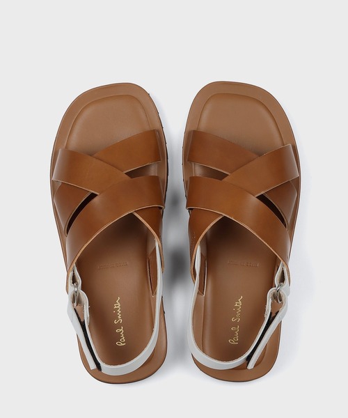 ポールスミス　レザーサンダル クロスストラップ Paul Smith】
