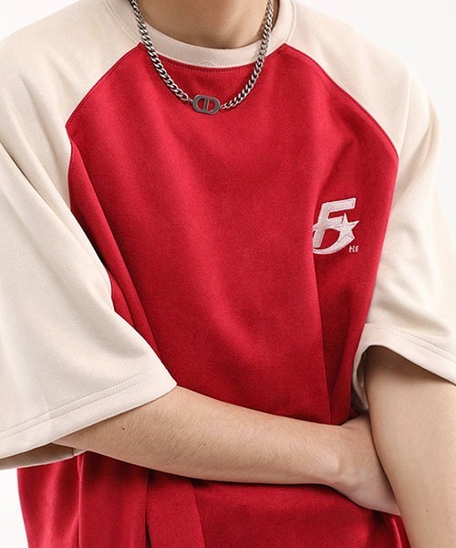 WESTBOY（ウエストボーイ） tシャツ ビッグシルエットラグランTシャツ