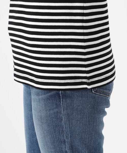 Spick and Span コットンフライスボーダー コットンフライスボーダー（Tシャツ/カットソー）｜Spick & Span