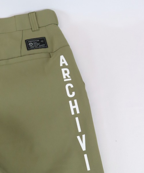 新品未使用☆アルチビオ ARCHIVIO ゴルフウェア パンツ メンズ50カーキ archivio パンツ 「MENS」撥水ゴルフパンツ 2023年秋冬 メンズ