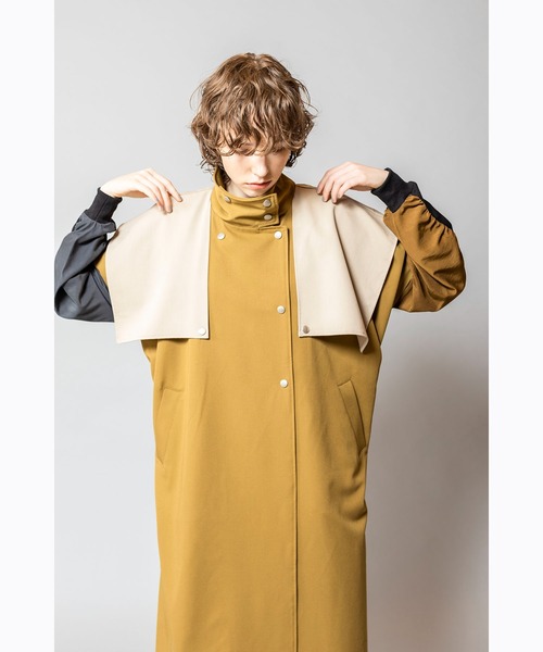 【新品】OSMOSIS オズモーシス トレンチコートジレ 楽天市場】トレンチポンチョジレ／オズモーシス（OSMOSIS