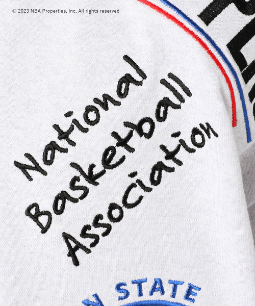 パーカー 【Off The Court by NBA】別注 チームロゴスウェットパーカー Off The Court by NBA 別注 JOURNAL