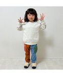 パンツ 「ストレッチ・裏起毛」あったからくらく...の詳細画像1