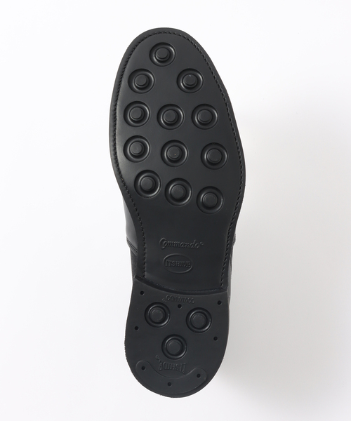 靴 SANDERS MILITARY CAP TOE SHORT CHELSEA Sanders 1619B Military Cap Toe Short Chelsea Black