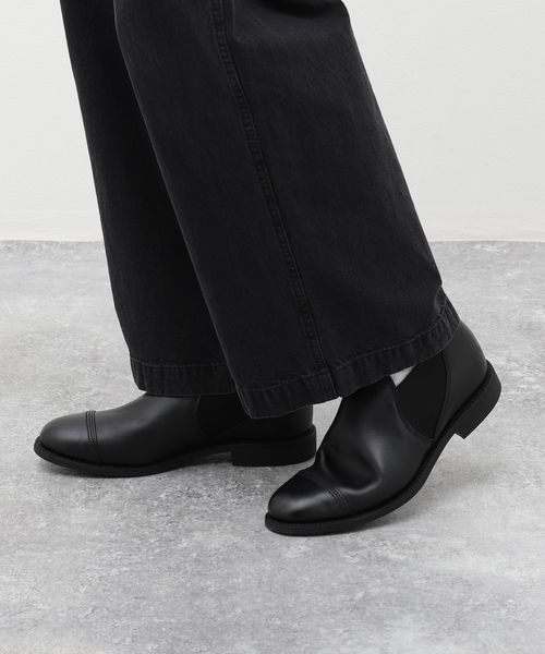 靴 SANDERS MILITARY CAP TOE SHORT CHELSEA SANDERS MILITARY CAP TOE SHORT CHELSEA - calme online shop