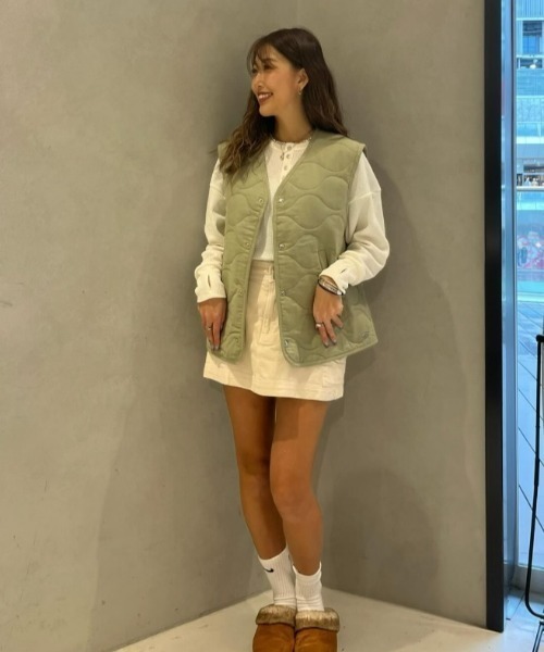 ベスト ジレ QUILTED VEST/ロキシーキルティングデザインベスト レディース ROXY ベスト ジレ QUILTED VEST/ロキシーキルティングデザイン