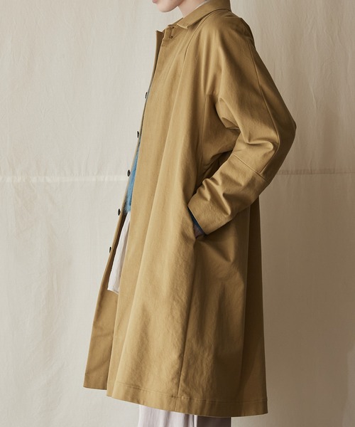 suzuki takayuki（スズキタカユキ） ステンカラーコート コート stand