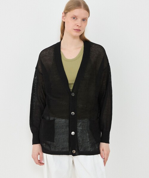 GALERIE VIE（ギャルリー ヴィー） ニット セーター リネンコード V  