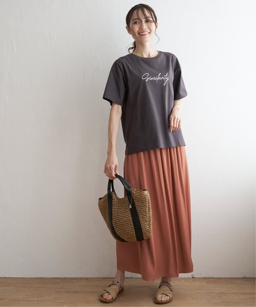 tシャツ フォトロゴT レディース ikka tシャツ ロゴフォトプリントTシャツ レディース : ZOZOTOWN