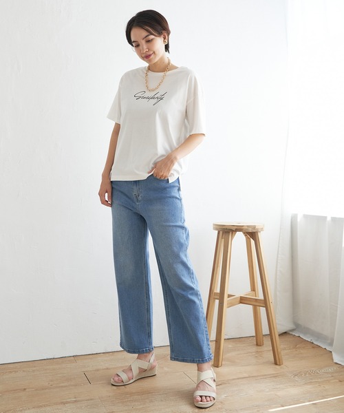 tシャツ ロゴ スリム Tシャツ レディース 楽天市場】【8/10限定・最大2万円OFFクーポン配布中】MAISON