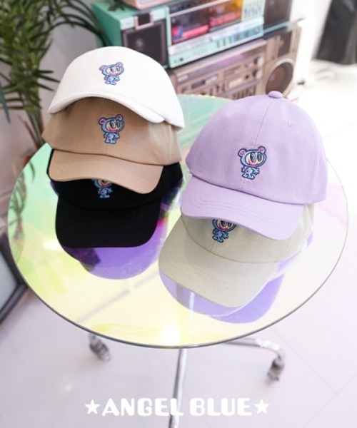 キャップ 帽子 「ANGEL BLUE」ナカムラくん刺しゅうキャップ