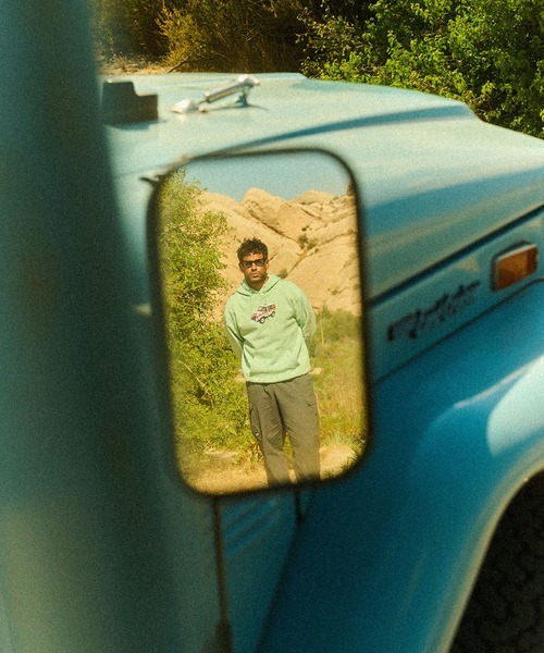 HUF パーカー X LAND CRUISER SAHARA RALLY HOODIE / ハフ トヨタ 