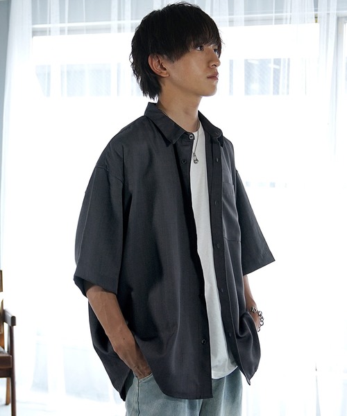 MinoriTY シャツ 「MinoriTY」接触冷感テックリネンレギュラーカラー  