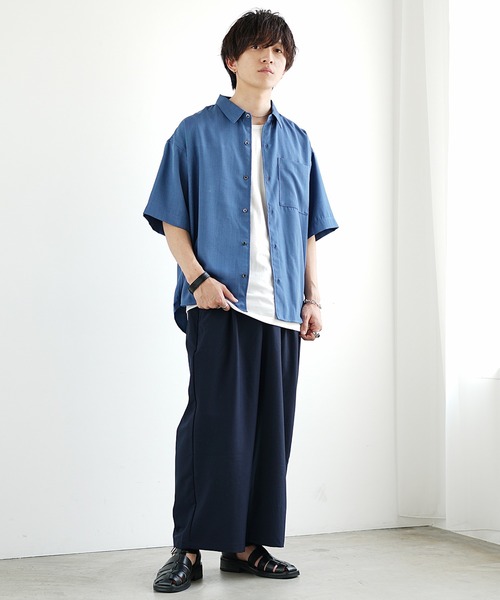 MinoriTY（マイノリティ） シャツ 「MinoriTY」接触冷感テックリネン