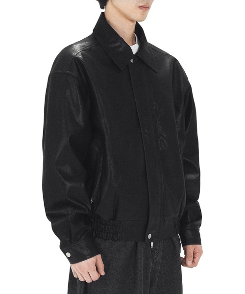 OY（オーワイ） 革ジャン ライダース BUTTERFLY VEGAN LEATHER JACKT