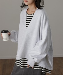 トレーナー スウェット 深Vスウェット レディース｜ZOZOTOWN Yahoo!店