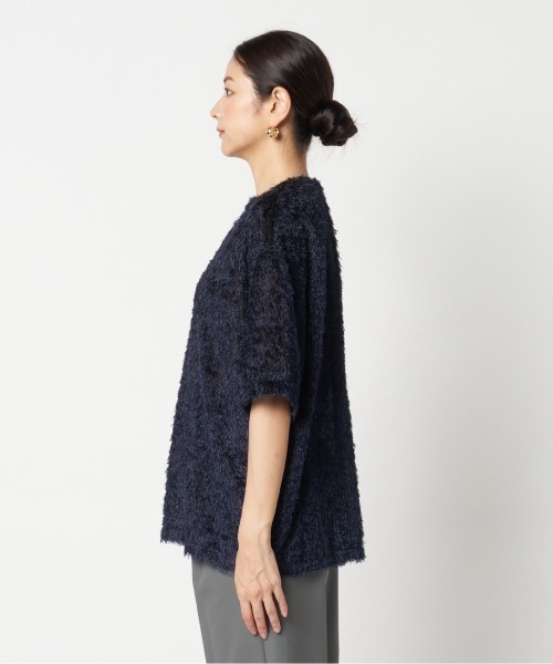 【新品未使用】エリオポール　GLITTER TEE BLOUSE GLITTER TEE BLOUSE｜HELIOPOLE｜HÉLIOPÔLE（エリオポール）公式