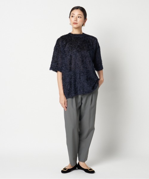 【新品未使用】エリオポール　GLITTER TEE BLOUSE HELIOPOLE ブラウス シャツ GLITTER TEE BLOUSE レディース