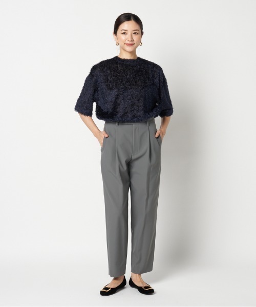 ニット セーター JACQUARD TEE BLOUSE レディース HELIOPOLE ニット セーター JACQUARD TEE BLOUSE レディース