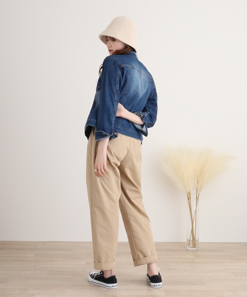 デニムジャケット gジャン A.N.L デニムストレッチジャケット