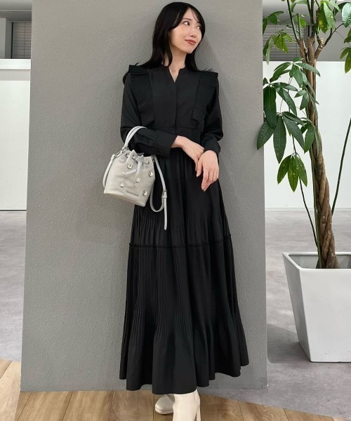 イッセイミヤケ ISSEY MIYAKE ハンドバッグ フェイクスエード 立体加工