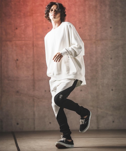 パンツ GLIMCLAP 4way stretch tapered pants GLIMCLAP 4-way stretch tapered pants