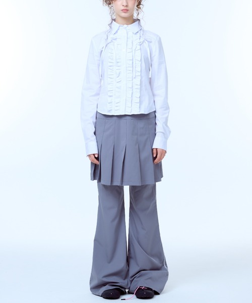 LUVISTRUE パンツ PA PLEATED SKIRT PANTS レディース
