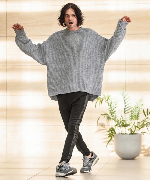 CAMBIO セーター ニット mn3032-Mid Gauge Mole Knit Pullover
