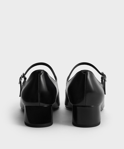 CHARLES & KEITH ボウ キャップトゥメリージェーンパンプス CHARLES ＆ KEITH パンプス ボウ キャップトゥメリージェーン