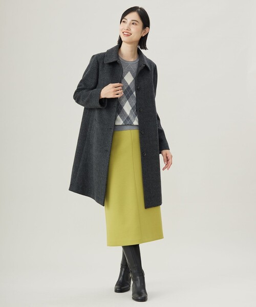 J.PRESS（J.プレス） ステンカラーコート コート ショートビーバー