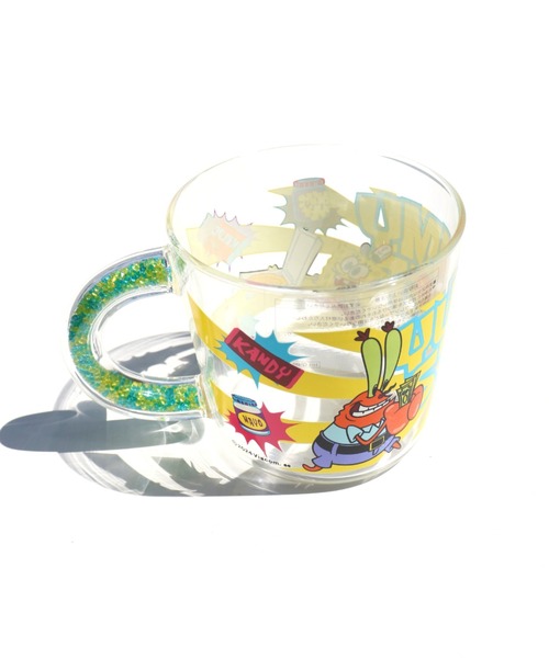 タンブラー 「SPONGEBOB/スポンジボブ」GLASS MUG/グラスマグ