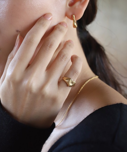 ブリエ・シグネットラウンドP-Ring Briller Signet Square P Ring – un by Tomoyo Yoshida | 公式