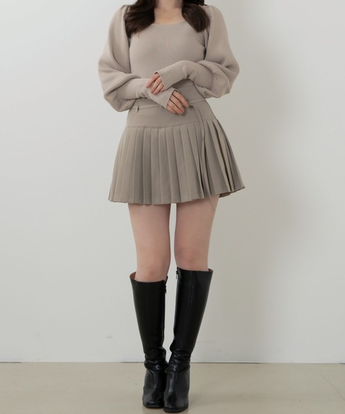 スカート pleats mini skirt（プリーツミニスカート） : ZOZOTOWN