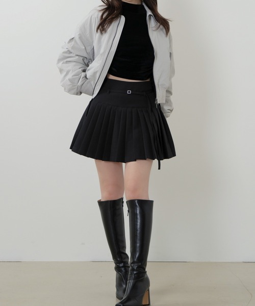 スカート pleats mini skirt（プリーツミニスカート） : ZOZOTOWN