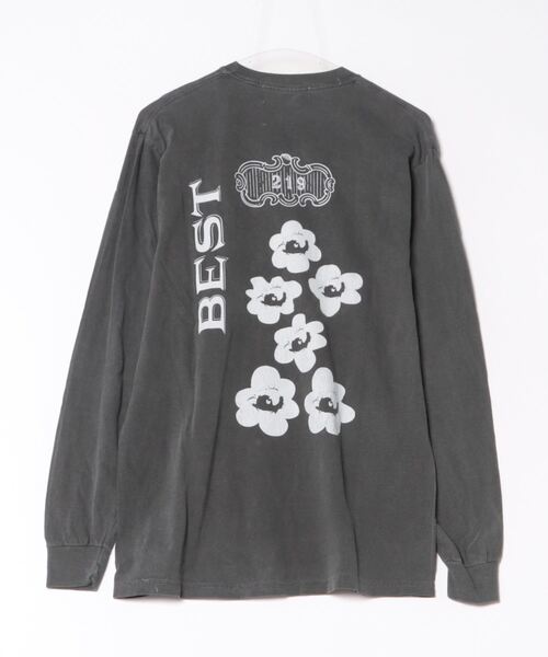 tシャツ 「Work of kendai_for M」 DYE PRINT L/S TEE レディース M TO R tシャツ 「Work of kendai_for M」 DYE PRINT L/S TEE