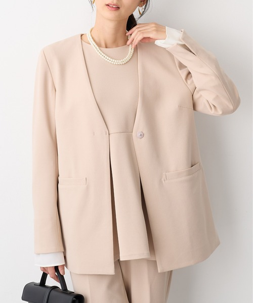 for/c（フォーシー） ジャケット ノーカラージャケット 「セレモニー