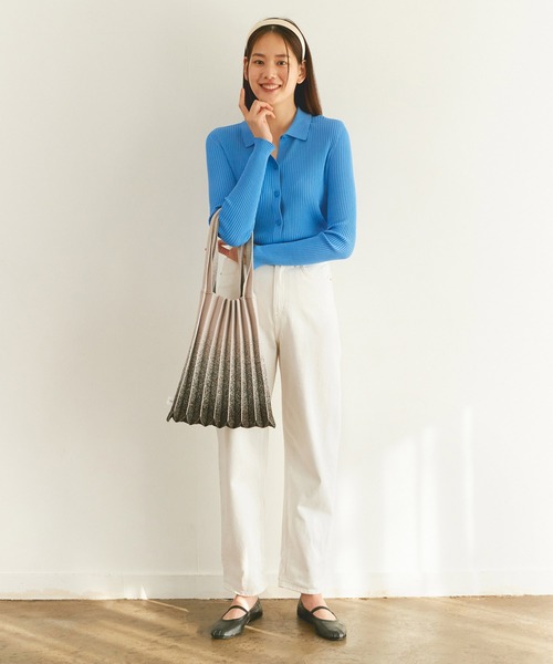 【未使用】PLEATSMAMA プリーツママ ショルダーバッグ グリッターブルー PLEATSMAMA ショルダーバッグ バッグ PLEATSMAMA（プリーツママ