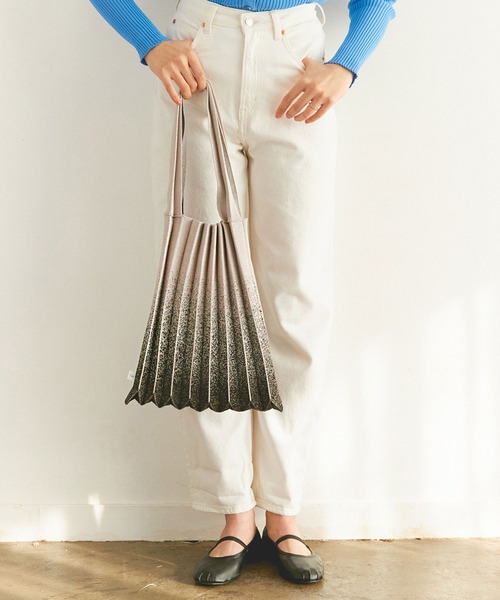 【未使用】PLEATSMAMA プリーツママ ショルダーバッグ グリッターブルー PLEATSMAMA ショルダーバッグ バッグ PLEATSMAMA（プリーツママ