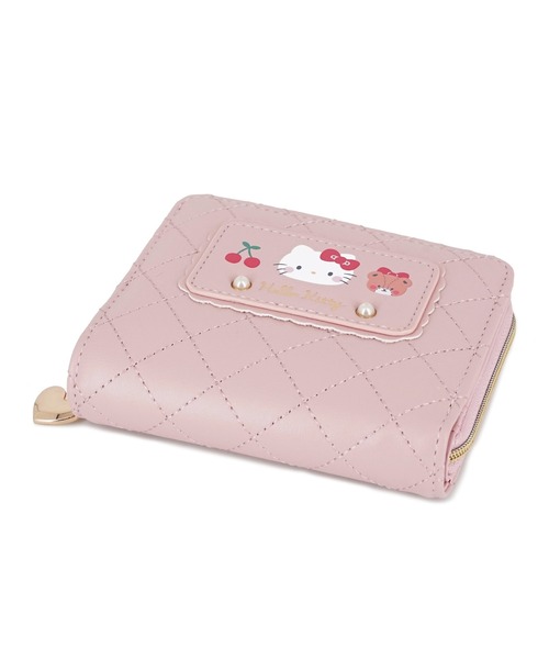 sanrio 財布 sanrio(サンリオ) ハートチャーム付きラウンド