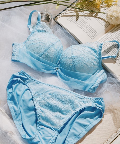 NAO LINGERIE ライトブルー ブラジャーショーツセット northerly（ノーザリー） ブラジャー ショーツセット フィットシリーズ