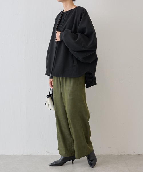 BEARDSLEY（ビアズリー） ジップアップブルゾン FREE ブラック