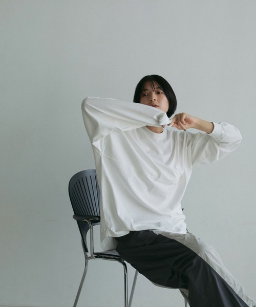 tシャツ Pattern Big Long T-shirts レディース