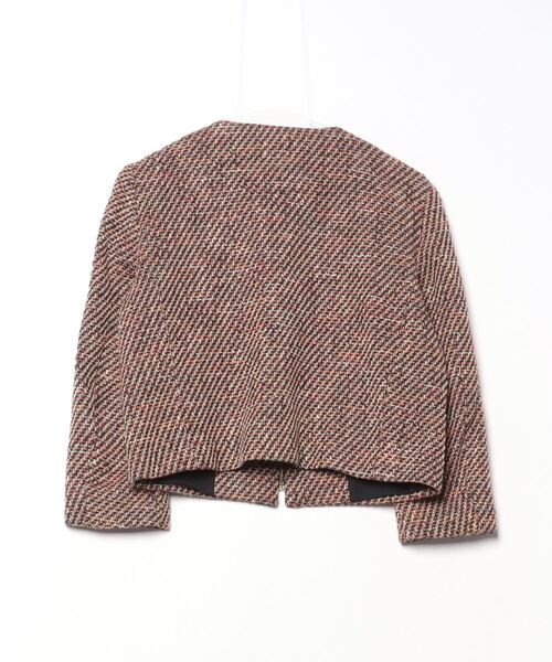 「MAX&Co.」 ジップアップブルゾン 42 ブラウン レディース_画像2