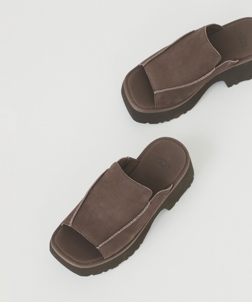 厚底【UGG】New Heights Slide スタイリッシュサンダル UGG Australia サンダル UGG(R) for Ray BEAMS / New Heights