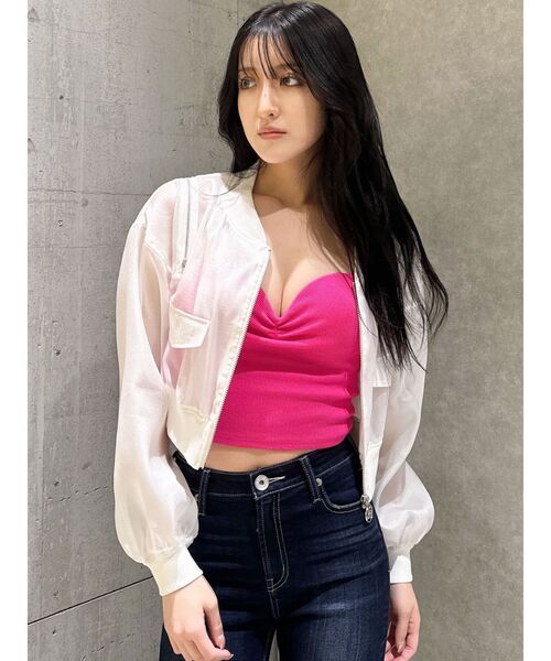 リブベアビスチェ GYDA - 【新品、タグ付】GYDA リブベアビスチェの通販 by S♡'s shop