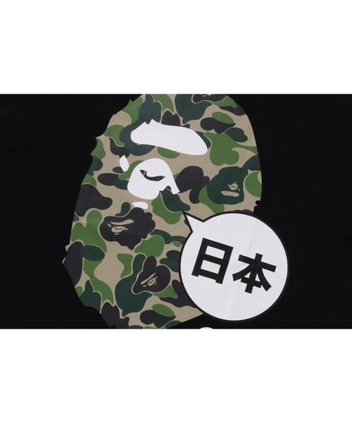 A BATHING APE tシャツ JAPAN BIG HEAD CITY TEE メンズ