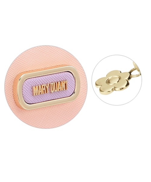 MARY QUANT* カラースキームフレームメタル ラウンドポーチ MARY QUANT ポーチ マリークワント mary quant カラースキーム